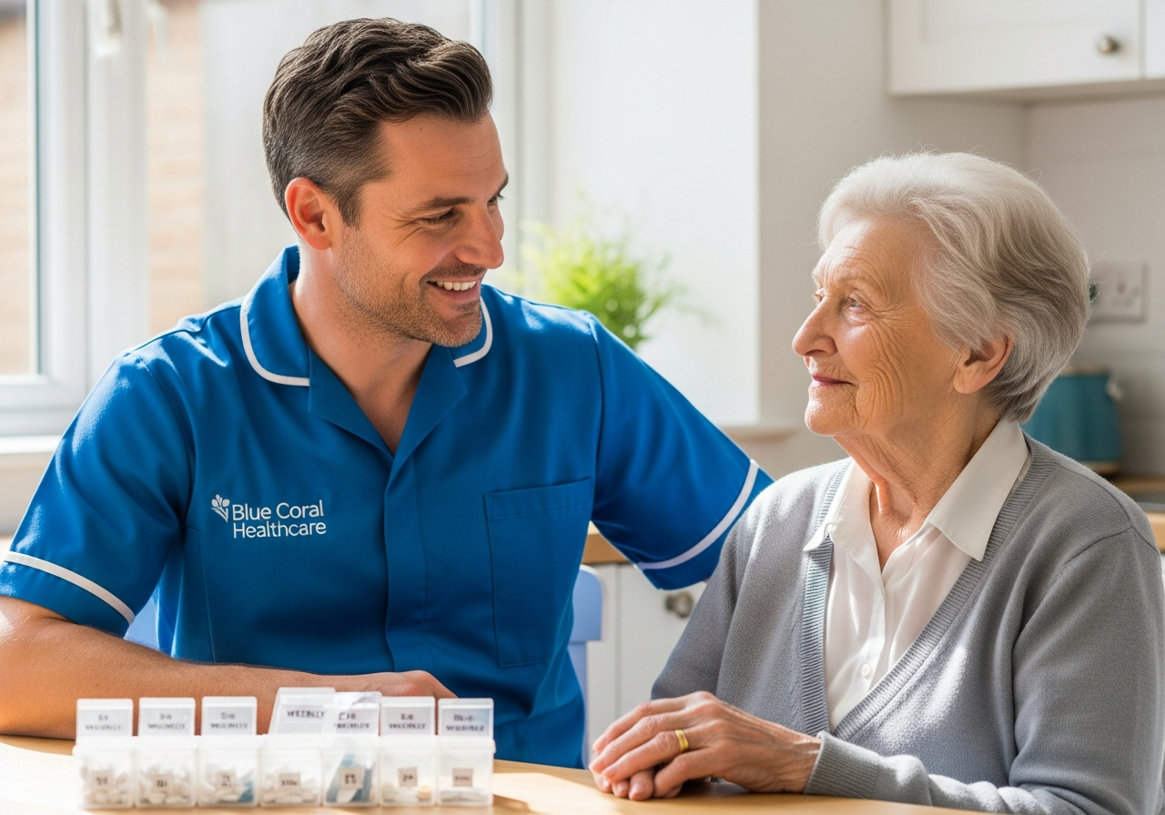 Blue Coral Healthcare carers in Sheffield ready to help