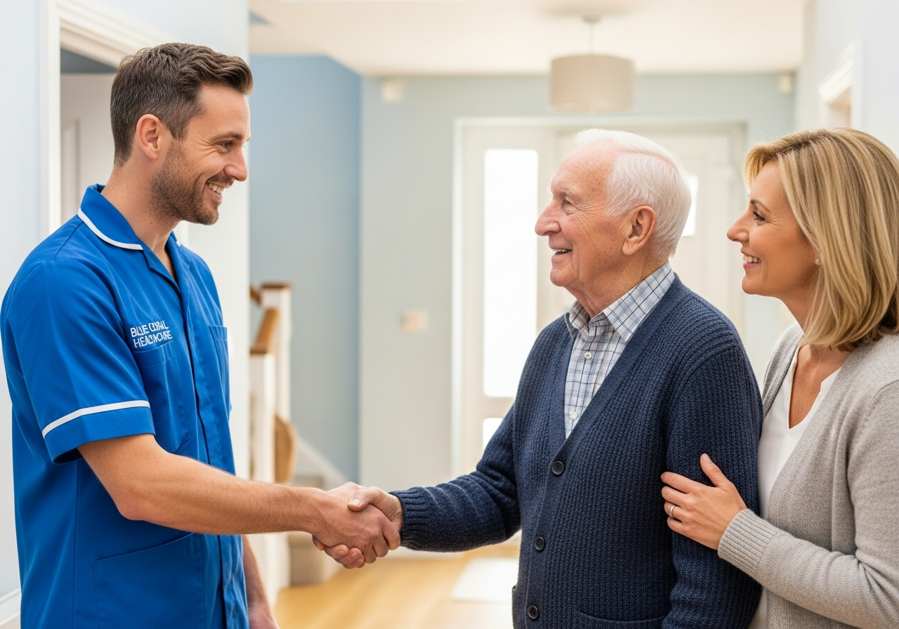 Blue Coral Healthcare carers in Sheffield